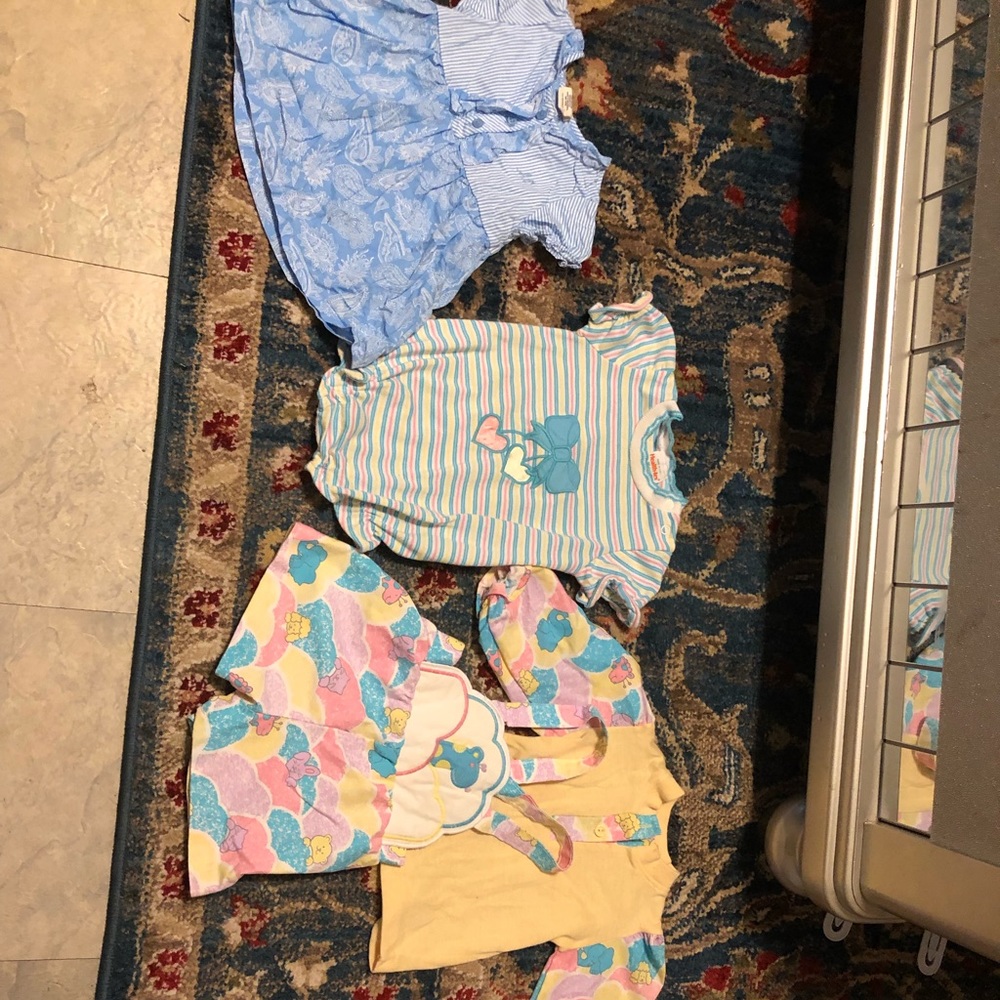 Vintage Health-Tex 18m lot animals 80’s retro